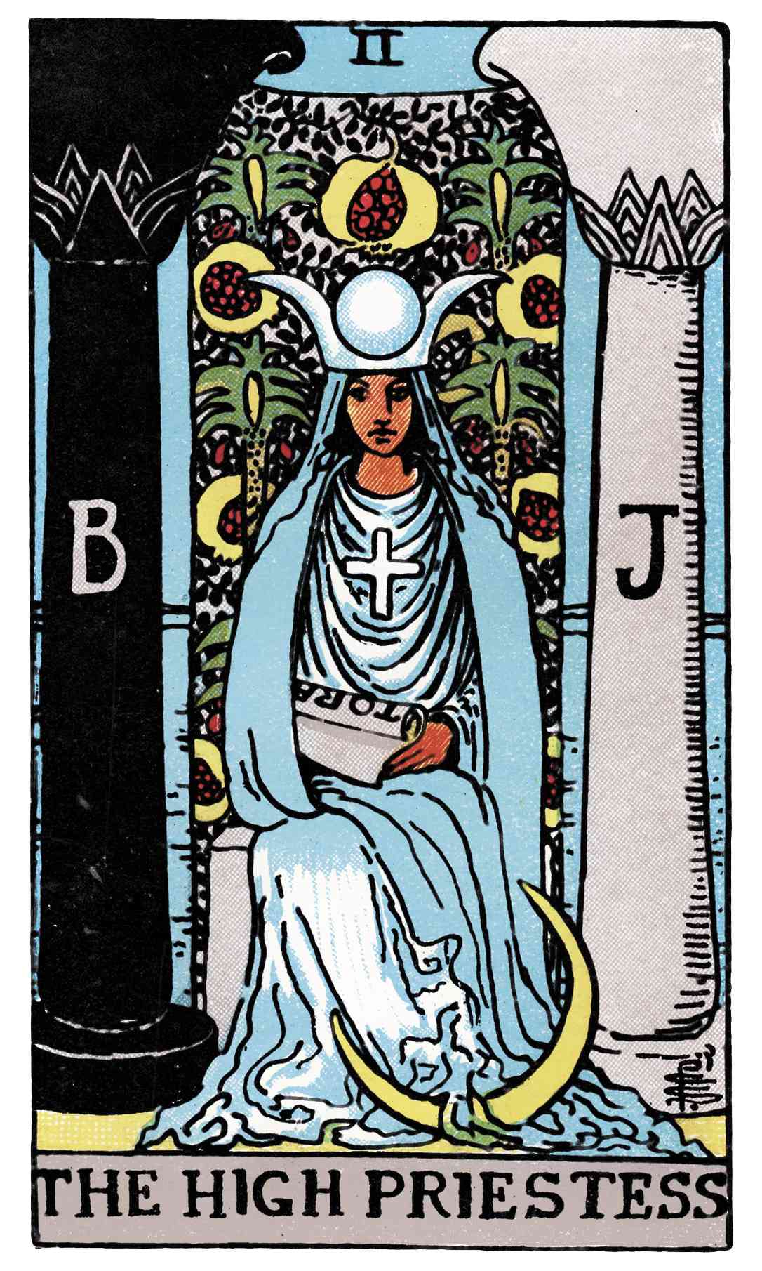 女教皇 (The High Priestess)